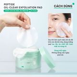  Toner Pad Peptide soHERBs 70 Miếng Hỗ Trợ Cấp Ẩm Làm Mềm Da, Giúp Tẩy Tế Bào Chết, Hỗ Trợ Giảm Dầu Và Ngăn Mụn 