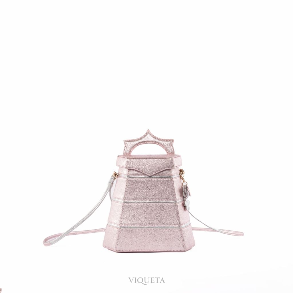 PAGODA TOWER V3-PINK SHIMMER