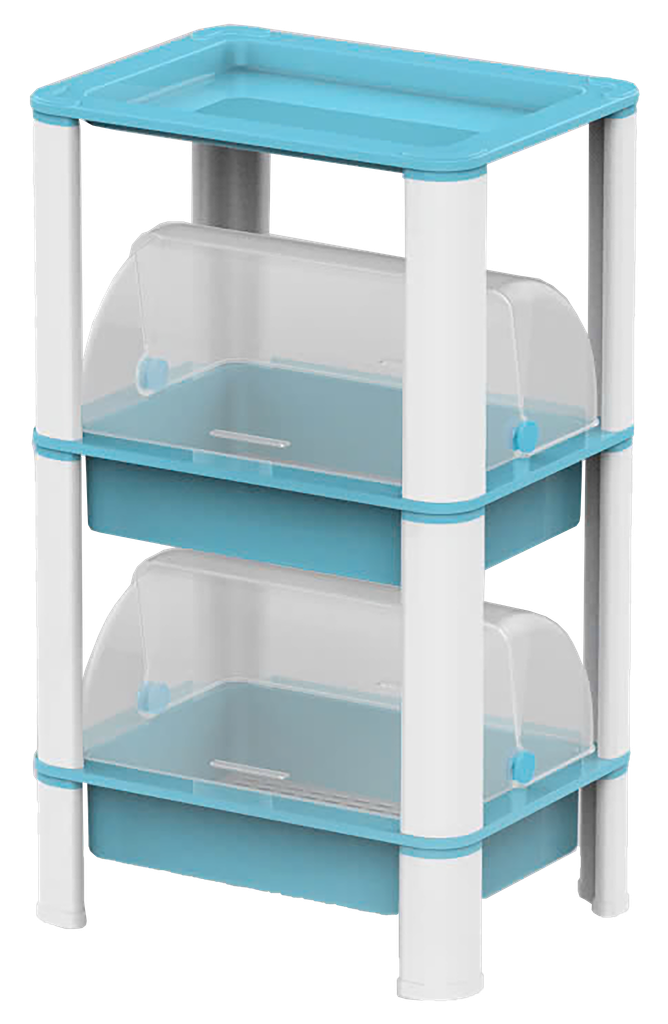  Kệ chén nắp Sunny (3 tầng) N1624-3 