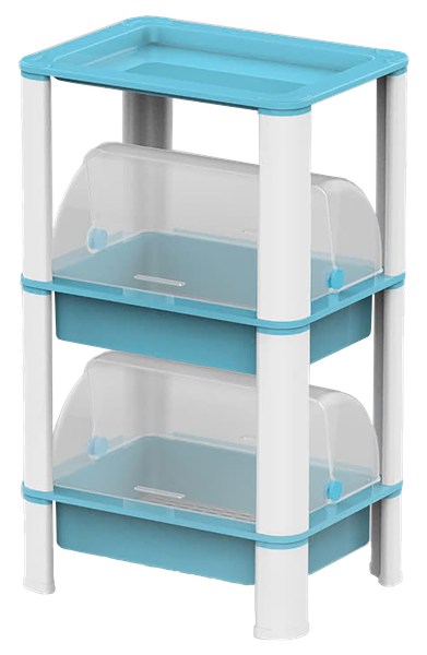  Kệ chén nắp Sunny (3 tầng) N1624-3 