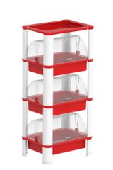  Kệ chén nắp Sunny (4 tầng) N1624 