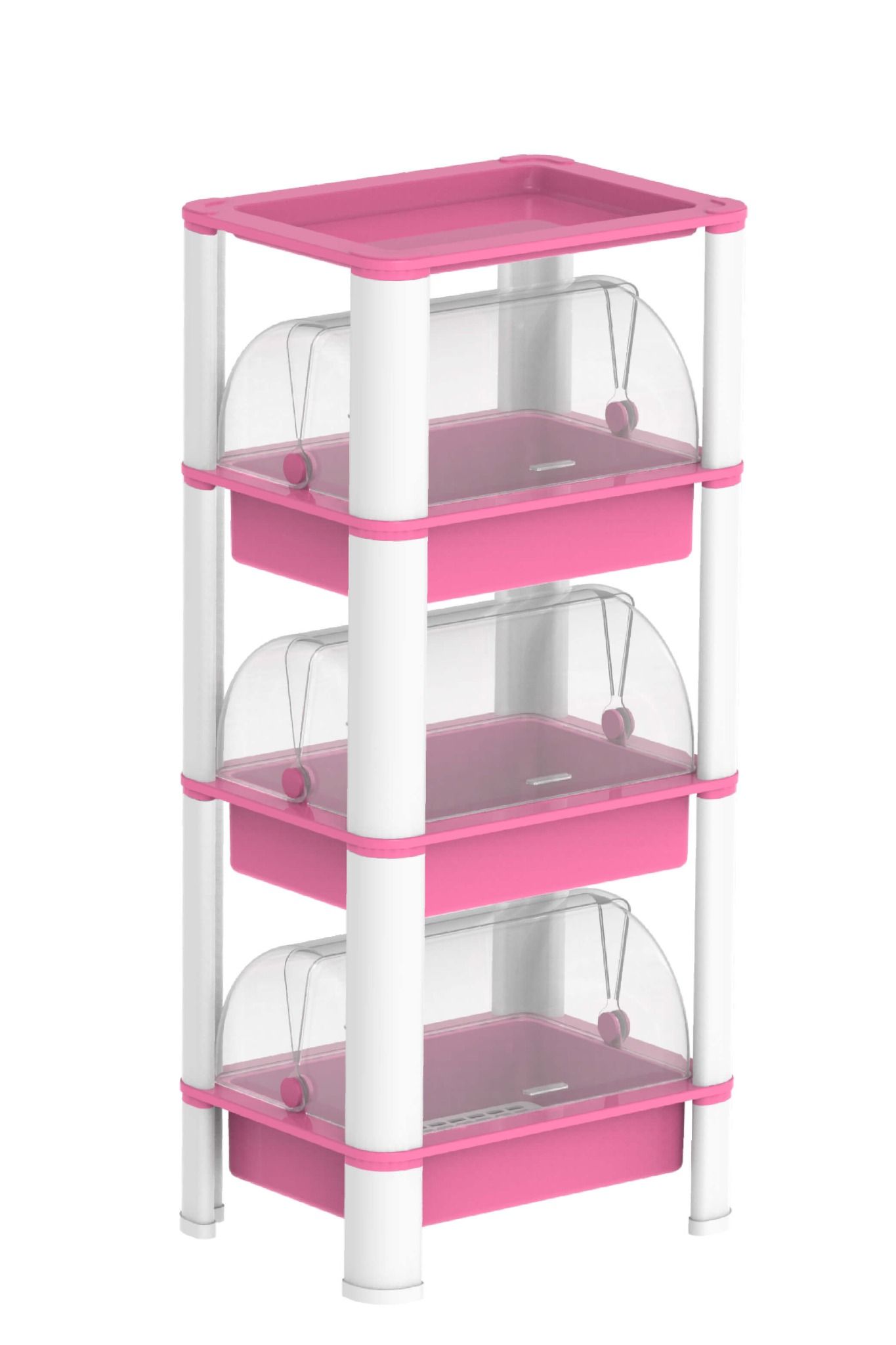  Kệ chén nắp Sunny (4 tầng) N1624 