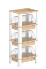  Kệ chén nắp Sunny (4 tầng) N1624 