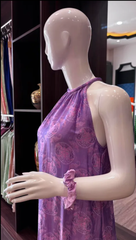 Đầm yếm tím đậm