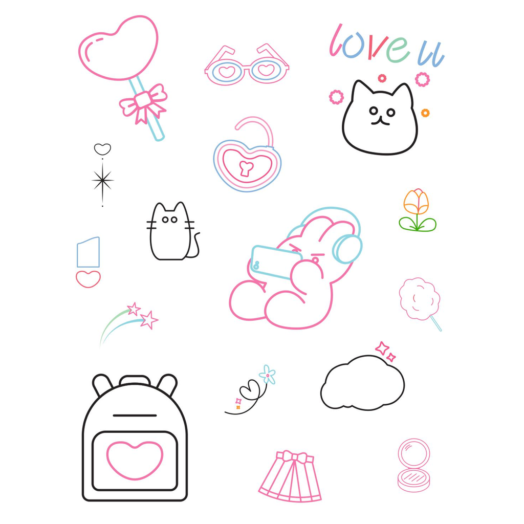 Tatoo Stickers SUGARPLUM - Hình xăm dán tạm thời