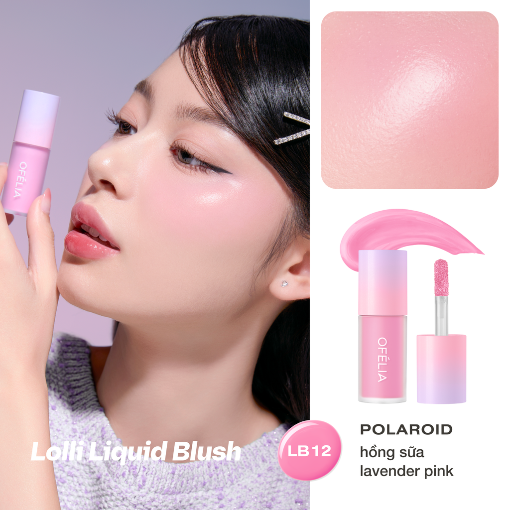 Má hồng kem Lolli Liquid Blush - [Deal Tri Ân KH]
