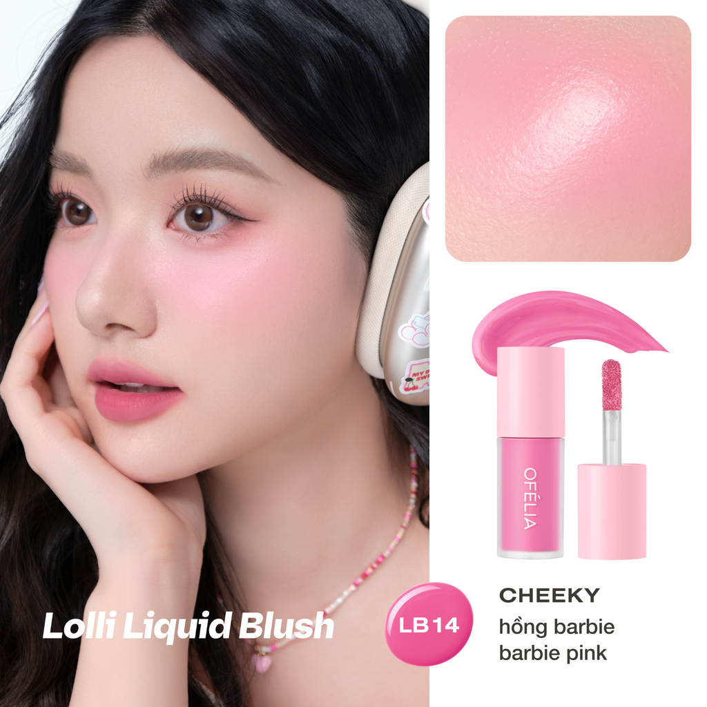 Má hồng kem Lolli Liquid Blush - [Deal Tri Ân KH]