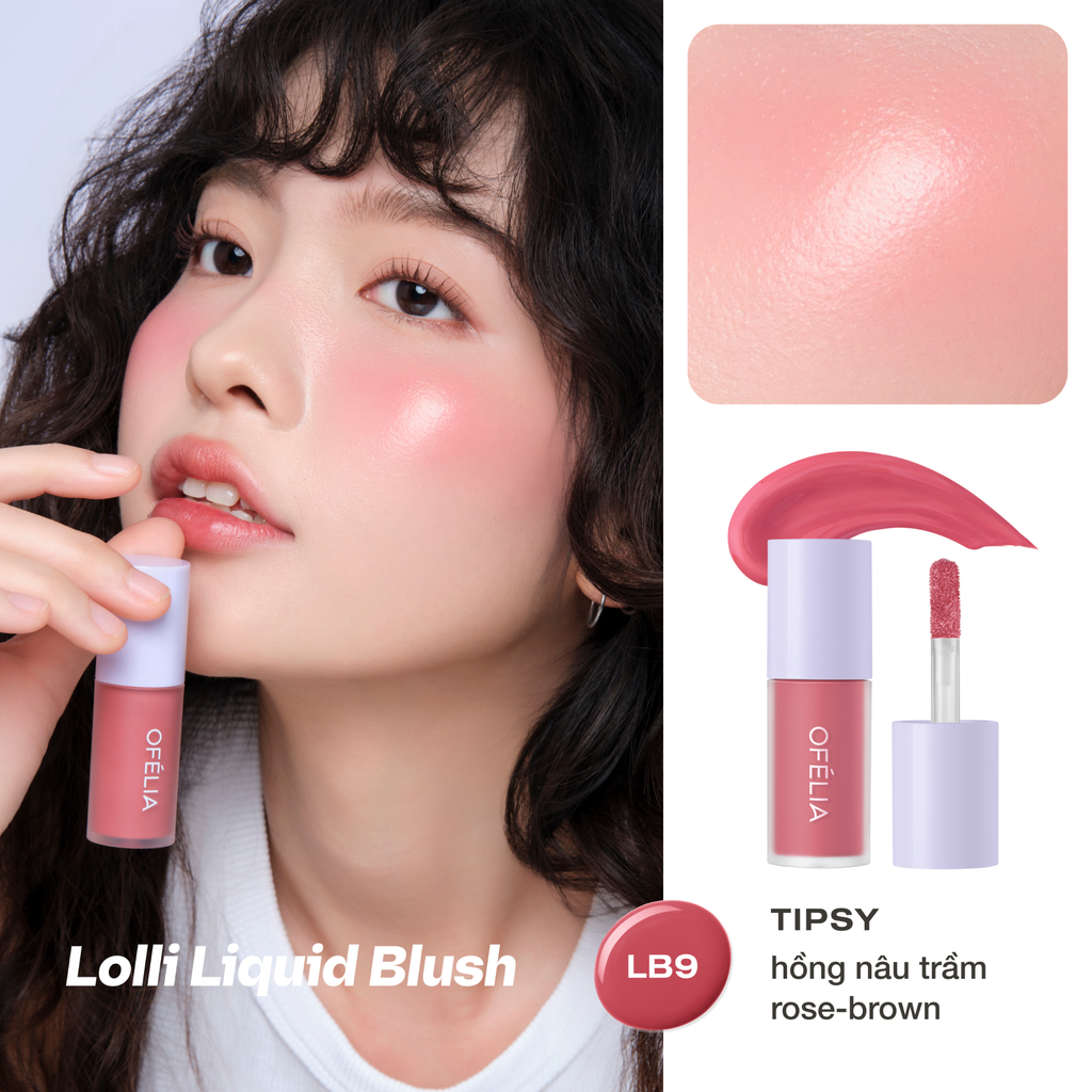 Má hồng kem Lolli Liquid Blush - [Deal Tri Ân KH]