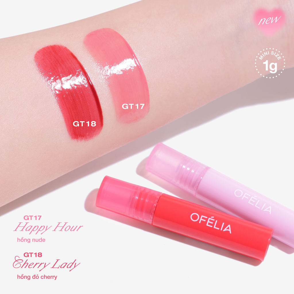 Son tint bóng Lolli Glow Tint (Mini Size 1g) - [Deal Tri Ân KH]