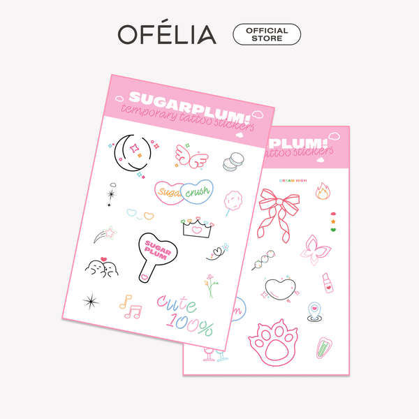 Tatoo Stickers SUGARPLUM - Hình xăm dán tạm thời