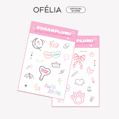 Tatoo Stickers SUGARPLUM - Hình xăm dán tạm thời