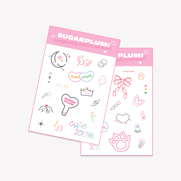Tatoo Stickers SUGARPLUM - Hình xăm dán tạm thời