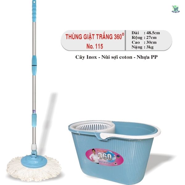  Thùng giặt trắng 360 