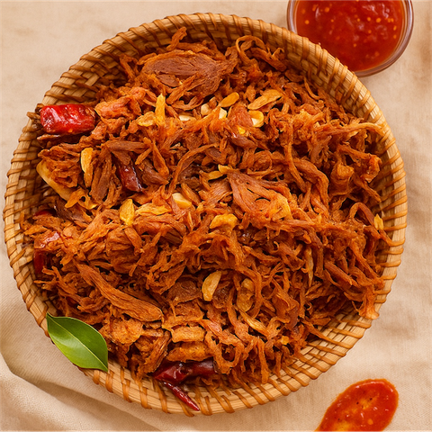 Khô heo cháy tỏi 
