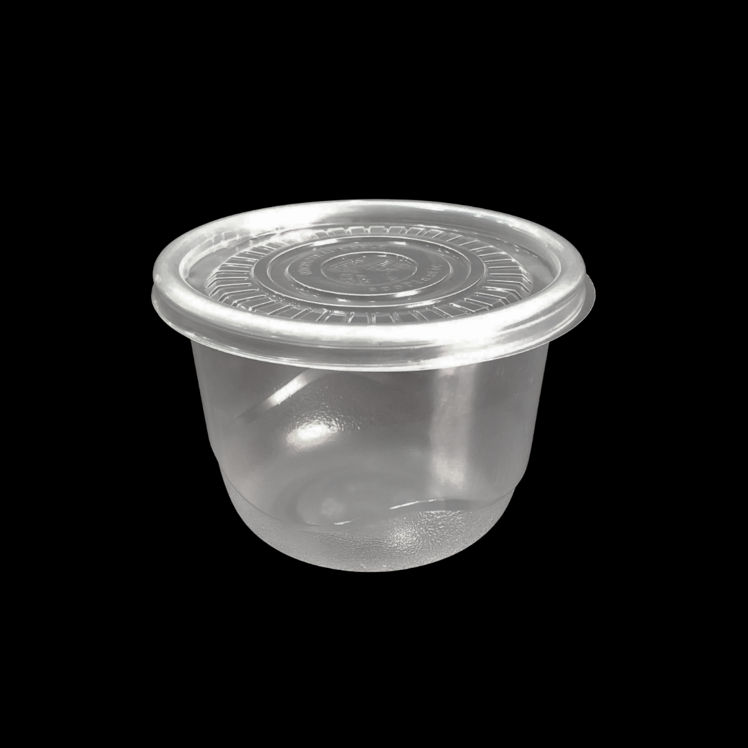  Tô 120x85 (600ml) PP Trong + Nắp PP Trong 
