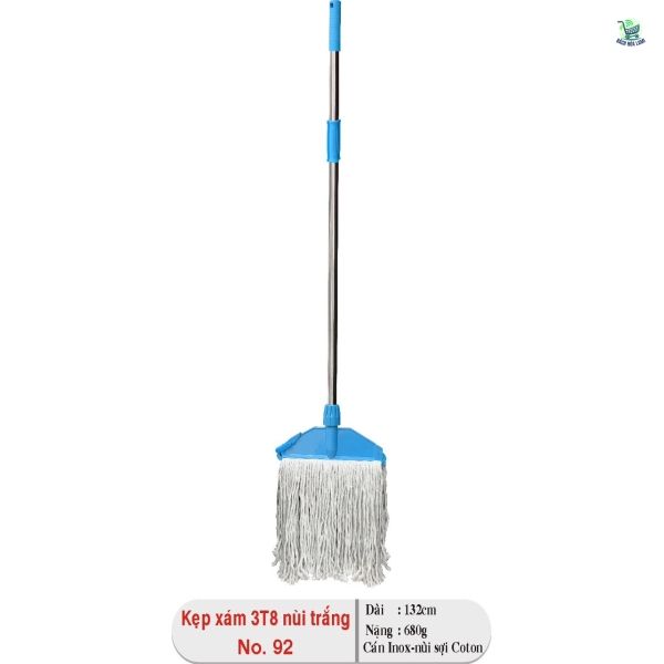  Kẹp xám 3T8 nùi trắng 