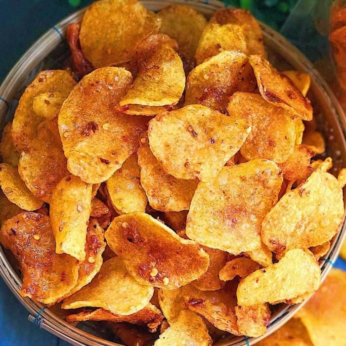  Khoai tây trứng muối 
