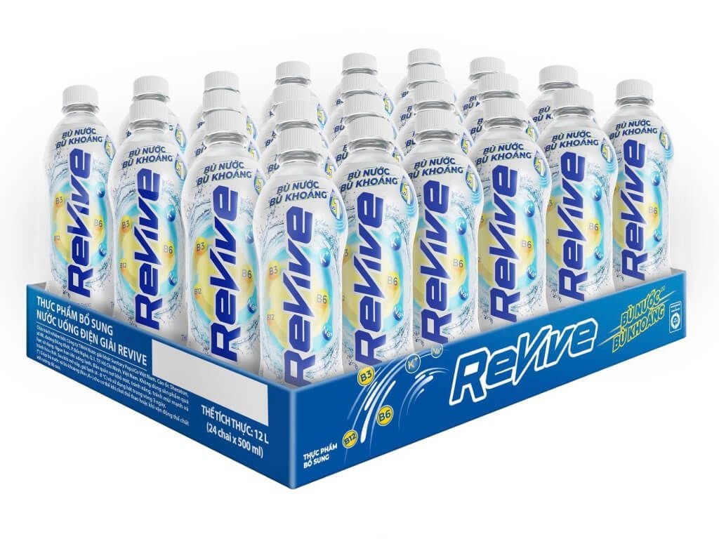  Nước Bù Khoáng Revive 500ml x 24 Chai 