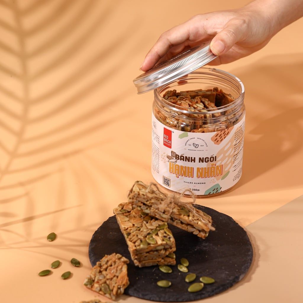  Bánh ngói hạnh nhân Nutstalk hũ 250g 