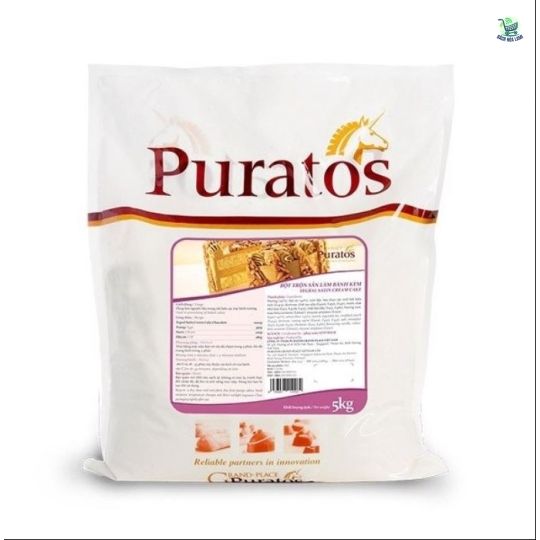  Bột Trộn Sẵn Làm Bánh Red Velvet Puratos - 1Kg 