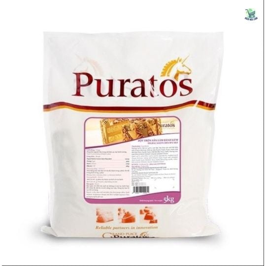  Bột Trộn Sẵn Tegral Satin Cream Vani Puratos - 5kg 