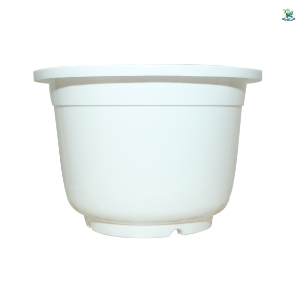  Chậu hoa Ø350 x 210 PP Sữa 