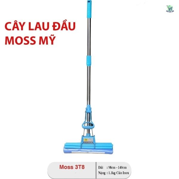  Cây lau đầu Mỹ Moss 3T8 