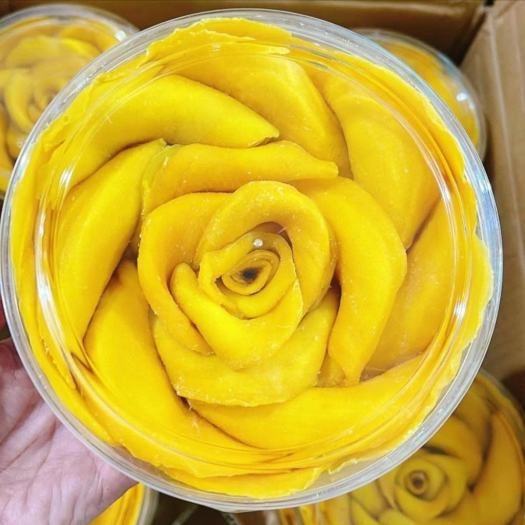  Xoài xếp hoa hồng 