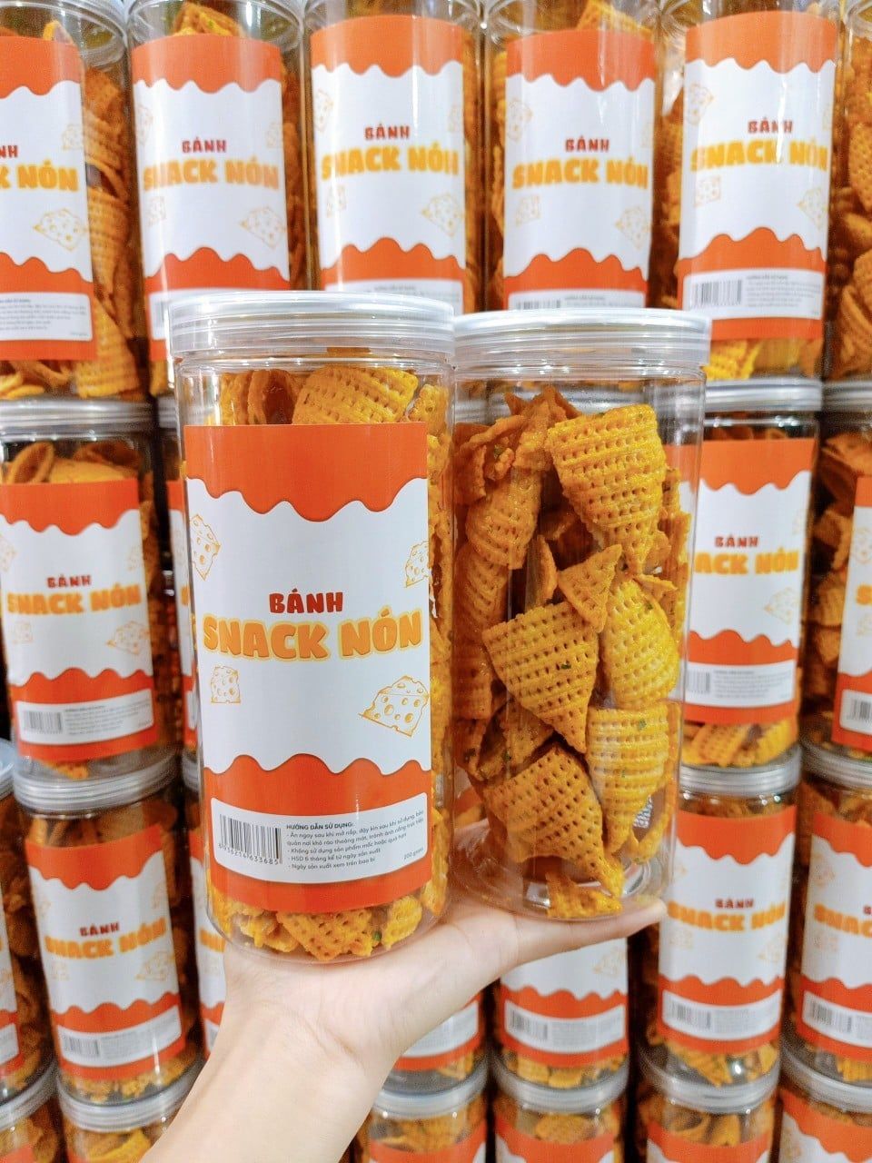  Bánh nón Nutstalk - Hũ 200g 