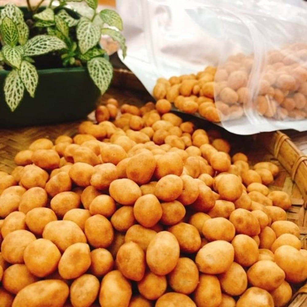  Đậu phộng da cá cốt dừa 