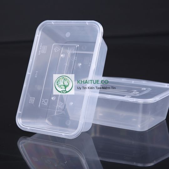  Nắp hộp 378 PP Trong (2l - 2.5l - 3l) 