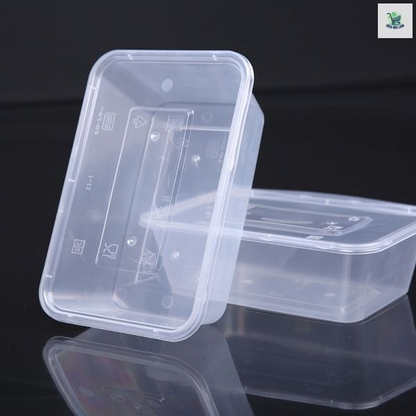  Hộp 946ml PP Trong + Nắp PP Trong 