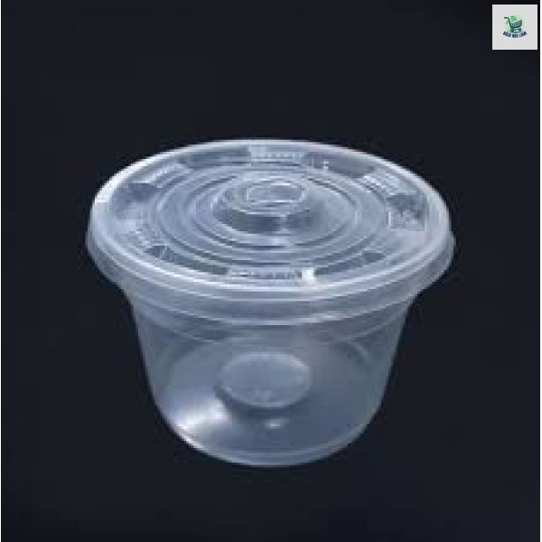  Hộp tròn 34OZ (1000ml) PP Trong + Nắp PP Trong 