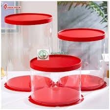  Hộp tròn  48OZ (1420ml) PP Trong + Nắp PP Trong 