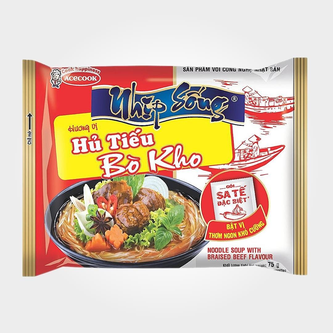  Hủ Tiếu Nhịp Sống Nam Vang 71g Gói Ăn Liền Đậm Đà Thơm Ngon 