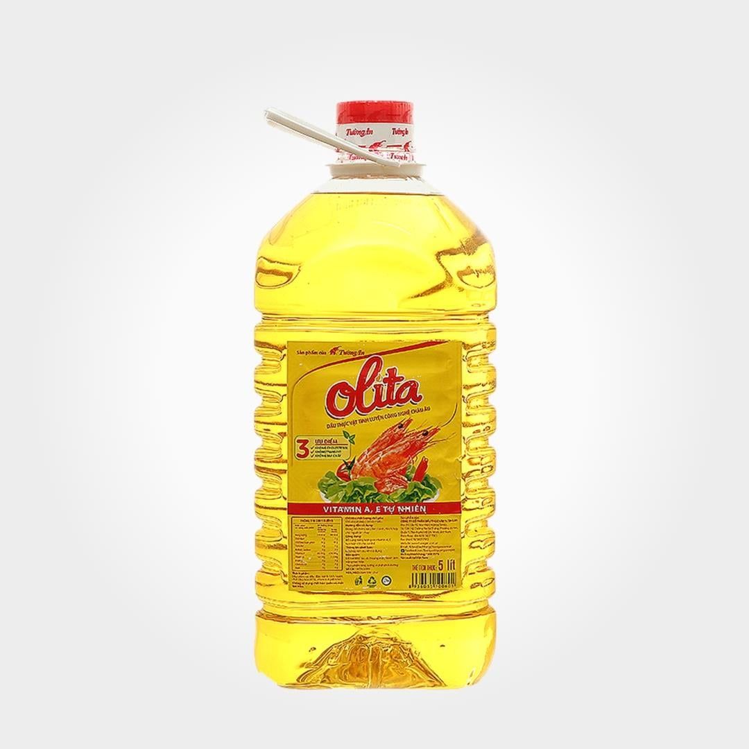  Dầu Ăn Olita 5 Lít Can Thực Vật Cao Cấp, Chiên Xào Thơm Ngon 