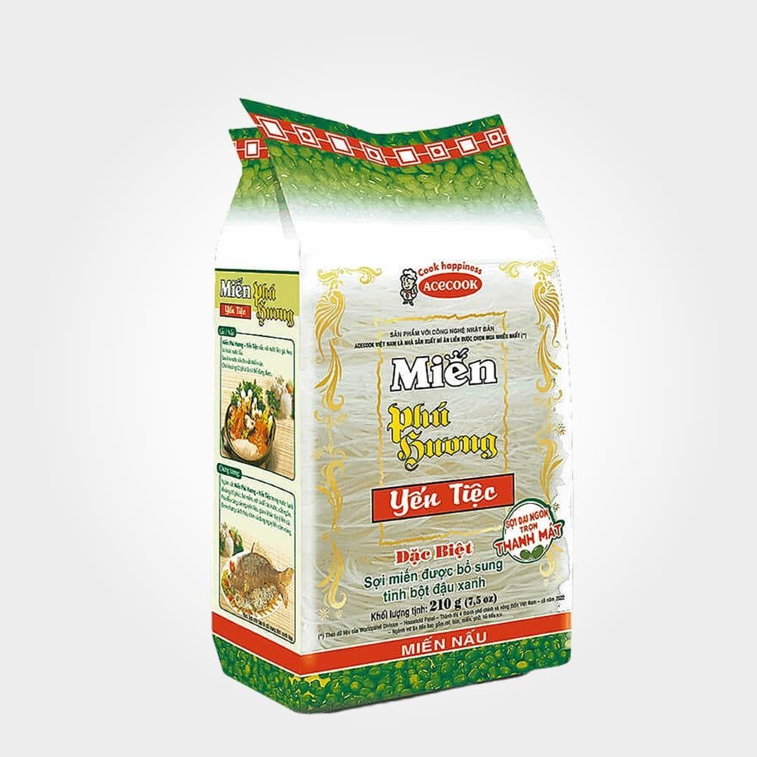  Miến Phú Hương Yến Tiệc 210g Sợi Dai Thơm Ngon Dùng Hằng Ngày 