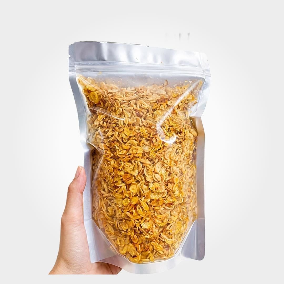  Túi Hành Phi Loại 1 1kg Nguyên Chất Không Bột Thơm Giòn 