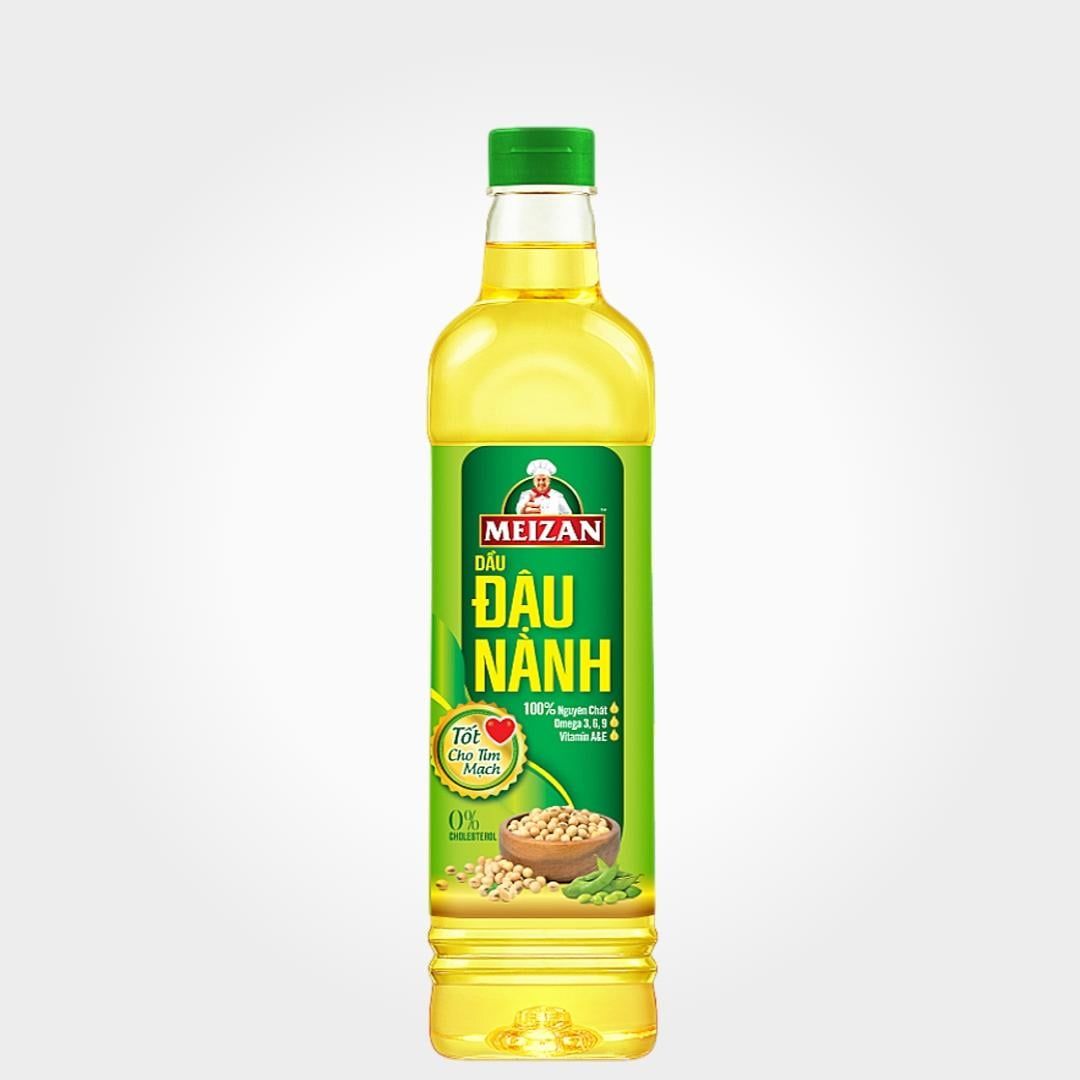  Dầu Đậu Nành Meizan 1 Lít Nguyên Chất Dùng Cho Gia Đình 