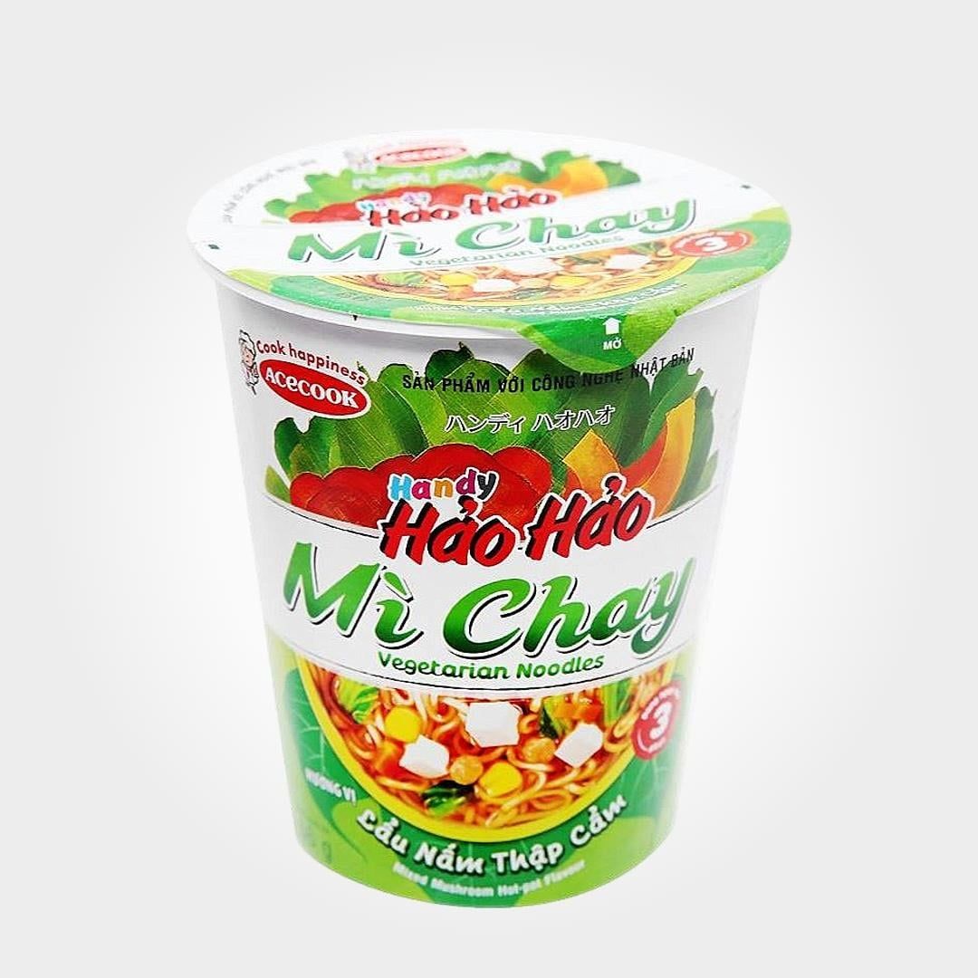  Mì Ly Handy Hảo Hảo Tôm Chua Cay Thùng 24 Ly 67g Tiện Lợi 