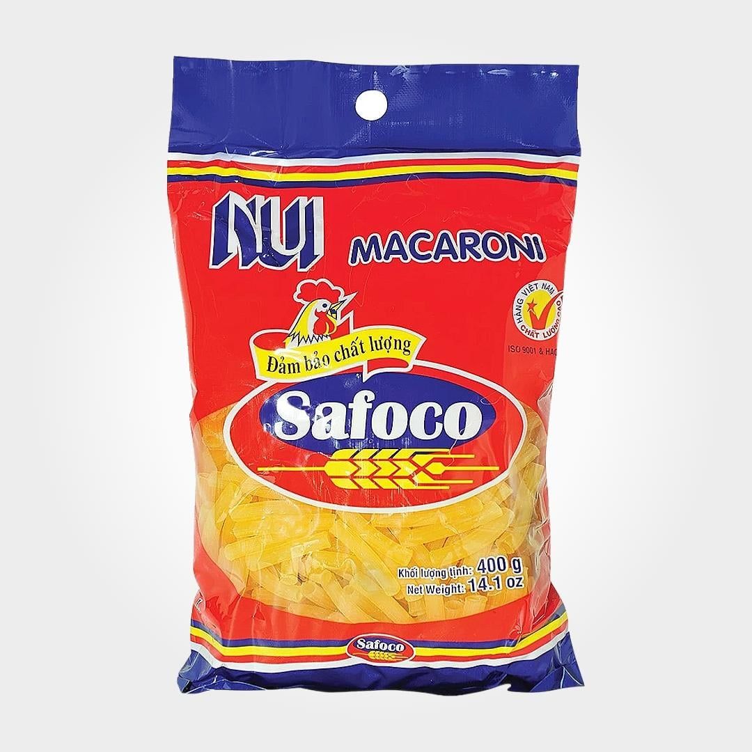  Nui Lớn Safoco 400g Ống To Dai Ngon Dùng Hàng Ngày 