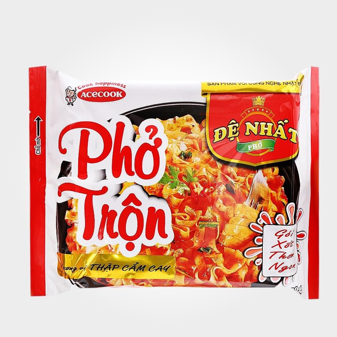  Phở Trộn Đệ Nhất Bò Thập Cẩm Cay 84g Gói Ăn Liền Tiện Lợi 
