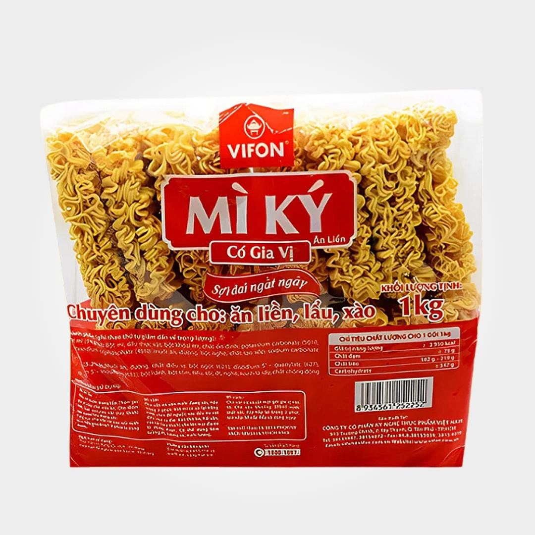  Mì Ký VIFON 1kg 16 Vắt Sợi Dai Thơm Ngon Ăn Lẩu Hằng Ngày 