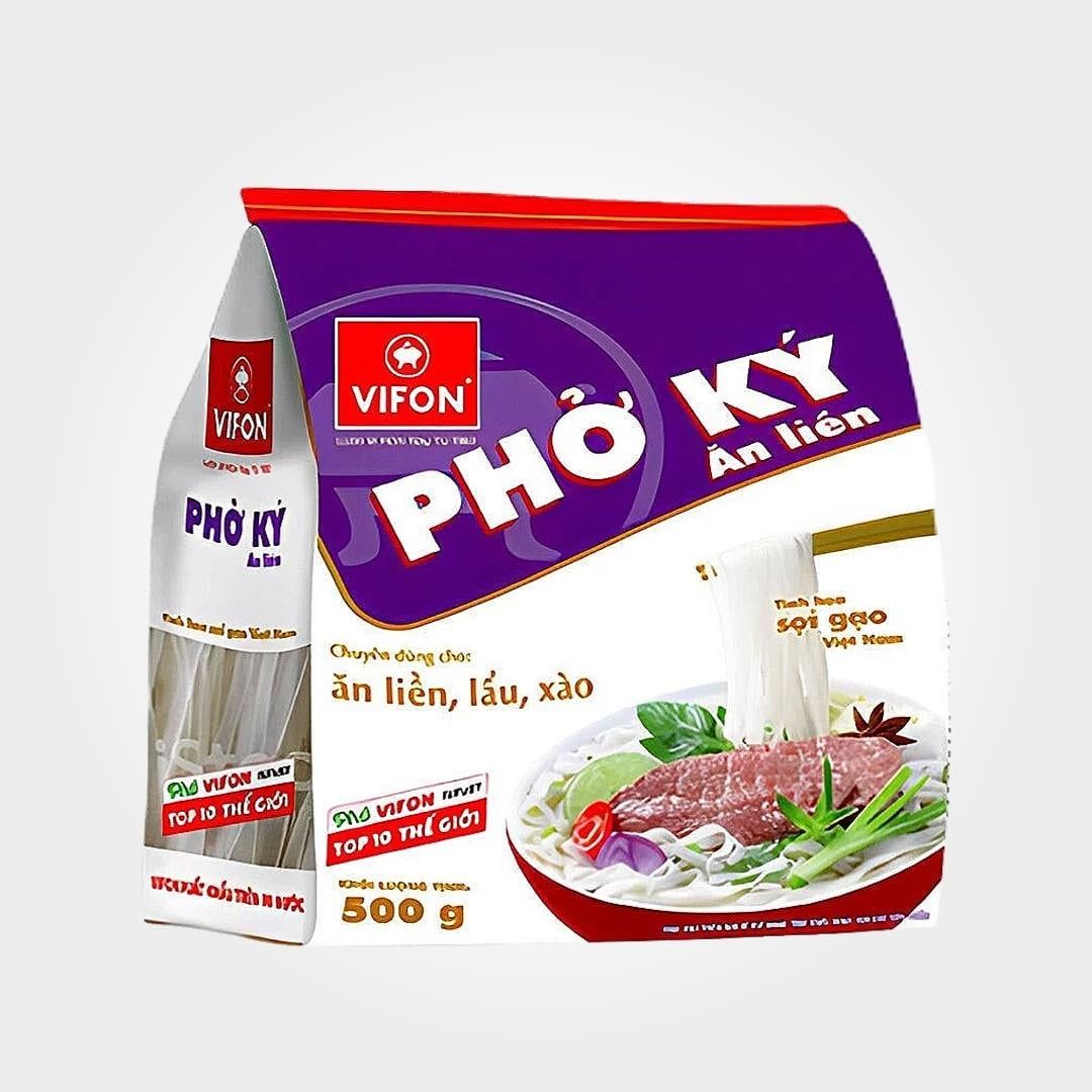  Phở Ký VIFON 500g Sợi Dai Thơm Ngon Dùng Hàng Ngày Tiện Dụng 
