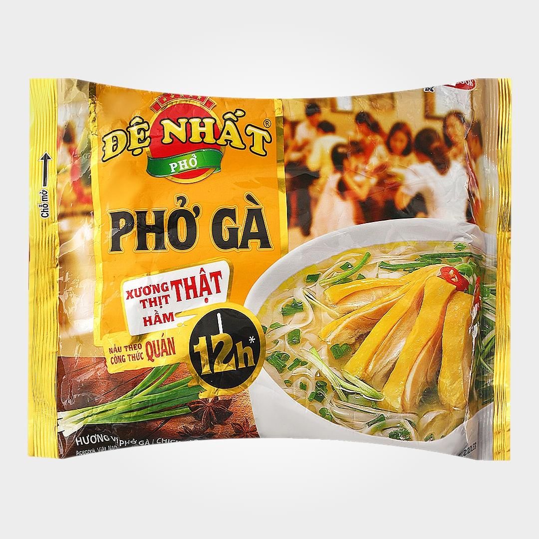  Phở Đệ Nhất Bò Gà Acecook 68g Gói Ăn Liền Đậm Vị Thơm Ngon 