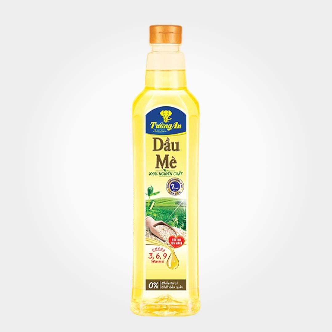  Dầu Mè Trắng Tường An 1 Lít Nguyên Chất Dùng Gia Đình 