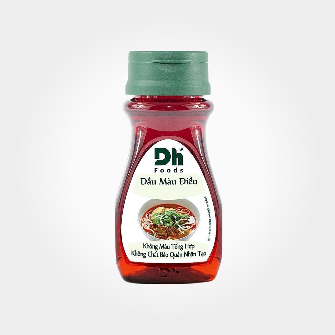  Dầu Màu Điều DH Food 100ml Nguyên Chất Tự Nhiên Dậy Màu 