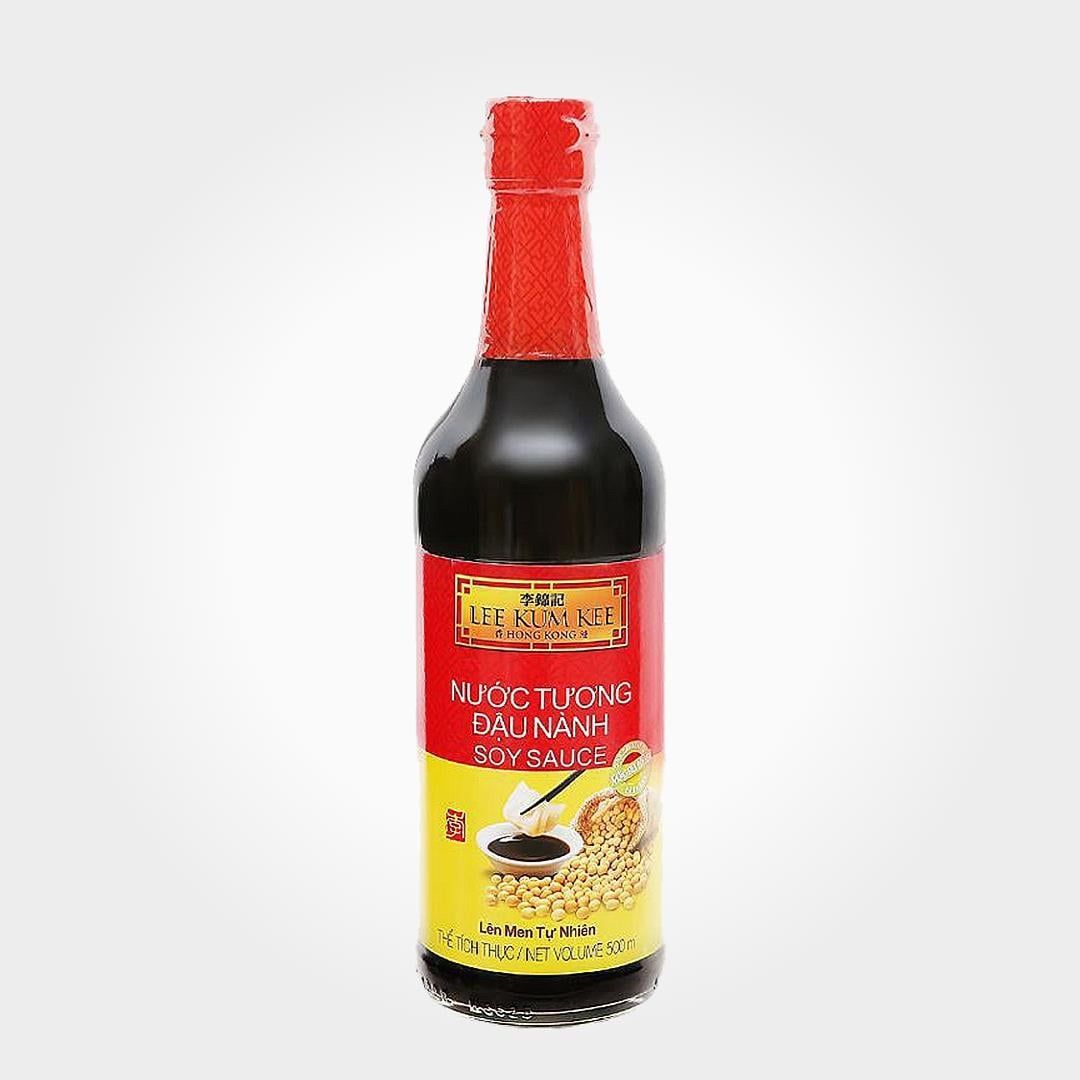  Nước Tương Đậu Nành Lee Kum Kee 500ml Non GMO Chấm Tuyệt 