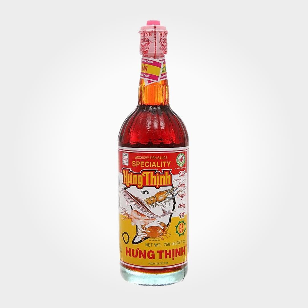  Nước Mắm Hưng Thịnh 40 Độ Đạm 750ml Dùng Hàng Ngày Nấu Ngon 