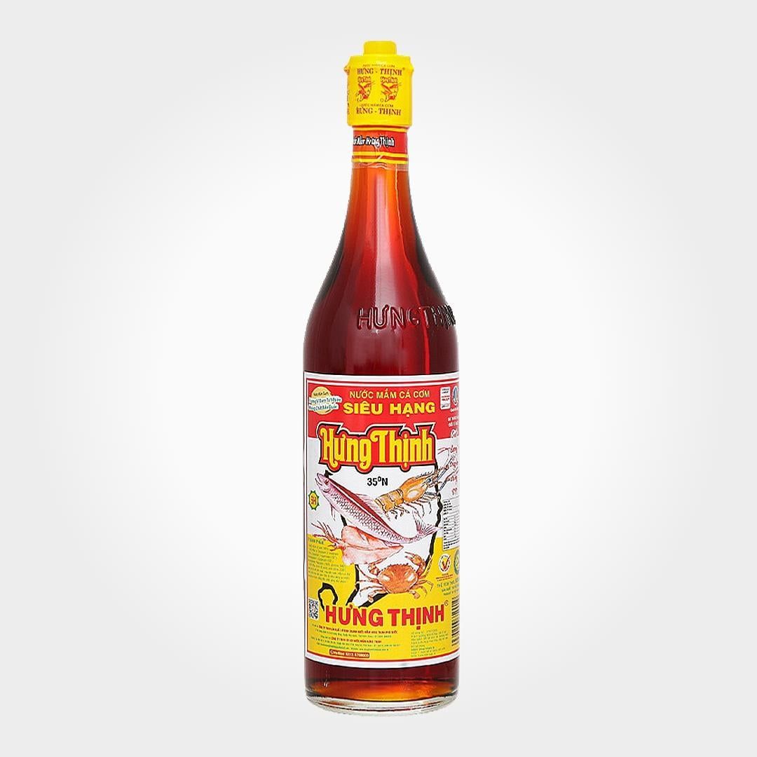  Nước Mắm Hưng Thịnh 35 Độ Đạm 620ml Chấm Trực Tiếp Đậm Vị 